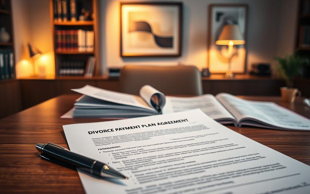Divorce Payment Plan Agreement